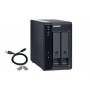 QNAP TR-002 array di dischi Nero (TR-002)
