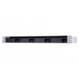 QNAP TL-R400S contenitore di unità di archiviazione Box esterno HDD/SSD Nero, Grigio 2.5/3.5" (TL-R400S)