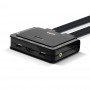Lindy 42345 switch per keyboard-video-mouse (kvm) Montaggio rack Nero (42345)