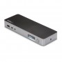 StarTech.com Dock USB-C e USB-A - Laptop Docking Station ibrida universale con doppio monitor 4K60Hz HDMI e Displ (DK30C2DPPDUE)