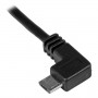 StarTech.com Cavo di ricarica e sincronizzazione micro USB da 1 m - USB-A a Micro B ad angolo sinistro - M/M - 0,2 (USBAUB1MLA)