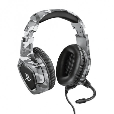 Trust GXT 488 Forze PS4 Cuffia Padiglione auricolare Connettore 3.5 mm Nero, Grigio (23531)