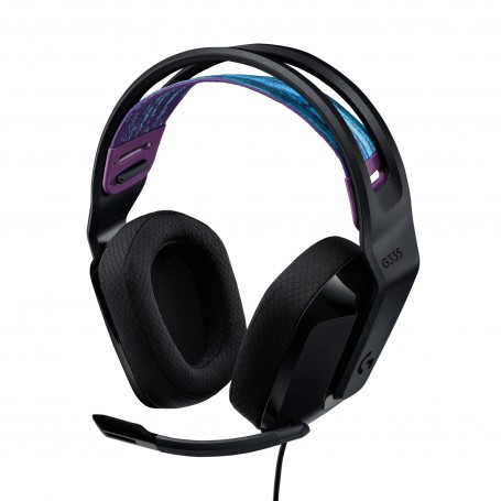 Logitech G G335 Cuffia Padiglione auricolare Connettore 3.5 mm Nero (981-000978)