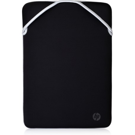 HP Reversible Protective 14.1-inch Silver Laptop Sleeve borsa per notebook 35,8 cm (14.1") Custodia a tasca Nero (2F2J1AA)