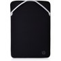 HP Reversible Protective 14.1-inch Silver Laptop Sleeve borsa per notebook 35,8 cm (14.1") Custodia a tasca Nero (2F2J1AA)