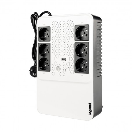 Legrand Keor Multiplug A linea interattiva 0,6 kVA 360 W 6 presa(e) AC (LG-310081)