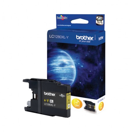 Brother LC1280XLY cartuccia d'inchiostro 1 pz Originale Resa elevata (XL) Giallo (LC1280XLY)