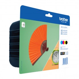 Brother LC-129XLVALBP cartuccia d'inchiostro 1 pz Originale Nero, Blu, Rosso, Giallo (LC129XLVALBP)