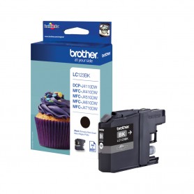 Brother LC-123BK cartuccia d'inchiostro 1 pz Originale Resa elevata (XL) Nero (LC123BK)