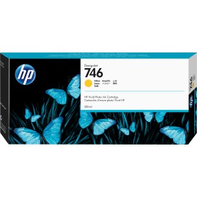 HP Cartuccia di inchiostro giallo DesignJet 746 da 300 ml (P2V79A)