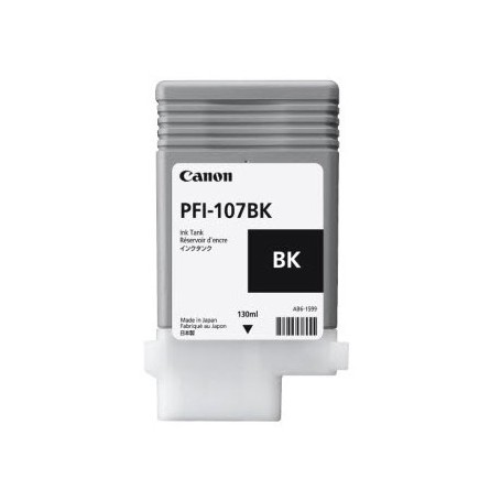 Canon PFI-107BK cartuccia d'inchiostro 1 pz Originale Nero (6705B001)