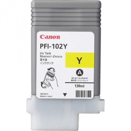 Canon PFI-102Y cartuccia d'inchiostro Originale Giallo (0898B001AA)