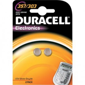 Duracell 303/357 Batteria monouso SR44 Ossido d'argento (S) (DU51)
