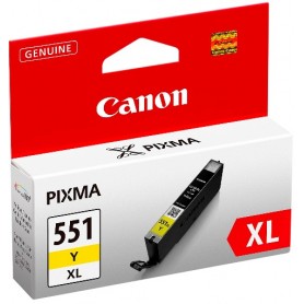 Canon CLI-551XL Y cartuccia d'inchiostro 1 pz Originale Resa elevata (XL) Giallo (6446B001)