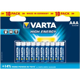 Varta HIGH ENERGY AAA Batteria monouso Mini Stilo AAA Alcalino (4103229491)