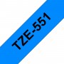 Brother TZE-551 nastro per etichettatrice TZ (TZE551)