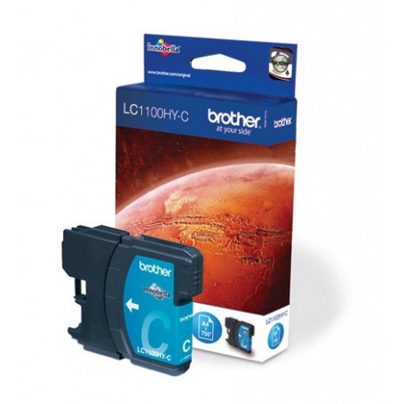 Brother LC-1100HYC cartuccia d'inchiostro 1 pz Originale Ciano (LC1100HYC)