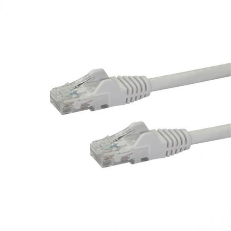 StarTech.com Cavo di rete CAT 6 - Cavo Patch Ethernet RJ45 UTP bianco da 1m antigroviglio (N6PATC1MWH)