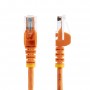 StarTech.com Cavo di rete CAT 5e - Cavo Patch Ethernet RJ45 UTP Arancio da 2m antigroviglio (45PAT2MOR)