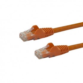 StarTech.com Cavo di Rete Arancio Cat6 UTP Ethernet Gigabit RJ45 Antigroviglio - 50cm (N6PATC50CMOR)