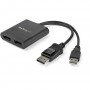 StarTech.com Adattatore multi monitor a 2 porte - DisplayPort 1.2 MST Hub a doppio display 4K 30Hz o 1080p - Alimen (MSTDP122DP)