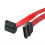 StarTech.com Cavo SATA a Serial ATA angolato a destra - Cavo SATA a SATA di Tipo L da 45 cm (SATA18RA1)