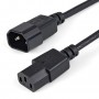 StarTech.com Prolunga cavo di alimentazione standard da 1m - C14 a C13 (PXT1001M)