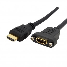 StarTech.com Cavo HDMI Standard per montaggio a pannello da 91 cm - F/M (HDMIPNLFM3)