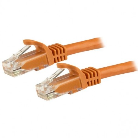 StarTech.com Cavo di rete CAT 6 - Cavo Patch Ethernet RJ45 UTP arancio da 5m antigroviglio (N6PATC5MOR)