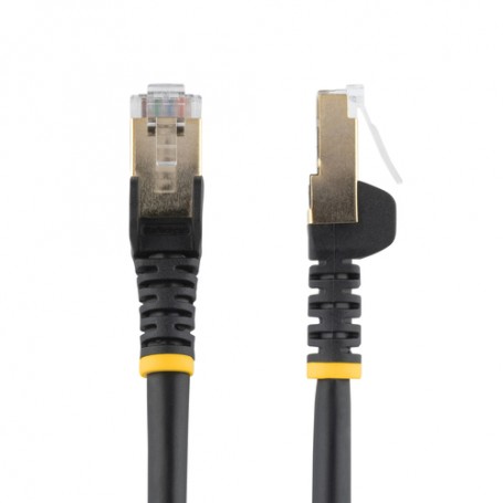 StarTech.com Cavo di Rete Ethernet Cat6a - Cavo Schermato STP da 2m - Nero (6ASPAT2MBK)
