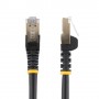 StarTech.com Cavo di Rete Ethernet Cat6a - Cavo Schermato STP da 2m - Nero (6ASPAT2MBK)