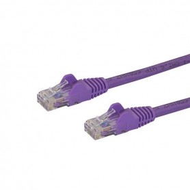 StarTech.com Cavo di rete Cat 6 - Cavo Patch Ethernet Gigabit viola da 2m antigroviglio (N6PATC2MPL)