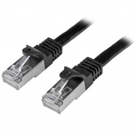 StarTech.com N6SPAT2MBK cavo di rete Nero 2 m Cat6 SF/UTP (S-FTP) (N6SPAT2MBK)