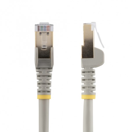 StarTech.com Cavo di Rete Ethernet Cat6a - Cavo Schermato STP da 1m - Grigio (6ASPAT1MGR)
