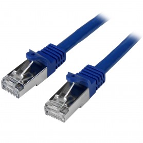 StarTech.com N6SPAT3MBL cavo di rete Blu 3 m Cat6 SF/UTP (S-FTP) (N6SPAT3MBL)