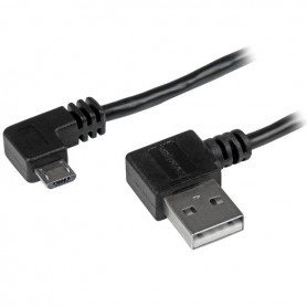 StarTech.com Cavo da Usb a micro USB con connettori ad angolo destro - M/M da 2 m Nero (USB2AUB2RA2M)
