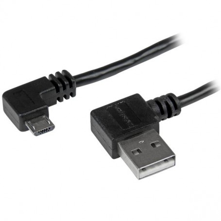 StarTech.com Cavo da Usb a micro USB con connettori ad angolo destro - M/M da 2 m Nero (USB2AUB2RA2M)