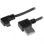 StarTech.com Cavo da Usb a micro USB con connettori ad angolo destro - M/M da 2 m Nero (USB2AUB2RA2M)