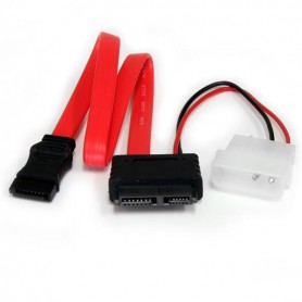 StarTech.com Adattatore cavo slimline SATA a SATA e alimentazione LP4 30,5 cm (SLSATAF12)