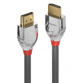 Lindy 37872 cavo HDMI 2 m HDMI tipo A (Standard) Grigio, Argento (37872)