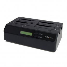StarTech.com Dock duplicatore per dischi rigidi 1:3 indipendente eSATA USB 3.0 a SATA 4 alloggiamenti (SATDOCK4U3RE)