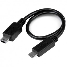 StarTech.com Cavo USB OTG - Micro USB a Mini USB - M/M - 20cm (UMUSBOTG8IN)