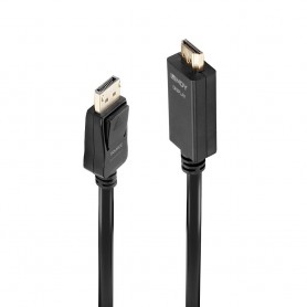 Lindy 36920 cavo e adattatore video 0,5 m DisplayPort HDMI tipo A (Standard) Nero (36920)