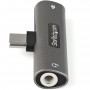 StarTech.com Adattatore USB C Jack audio - Caricatore USB-C e Adattatore cuffie /spinotto audio 3.5mm. Caricabatter (CDP235APDM)