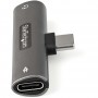 StarTech.com Adattatore USB C Jack audio - Caricatore USB-C e Adattatore cuffie /spinotto audio 3.5mm. Caricabatter (CDP235APDM)