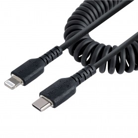 StarTech.com RUSB2CLT50CMBC cavo Lightning 0,5 m Nero (RUSB2CLT50CMBC)
