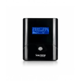 Vultech UPS1050VA-PRO gruppo di continuità (UPS) A linea interattiva 1 kVA 560 W 2 presa(e) AC (UPS1050VA-PRO)
