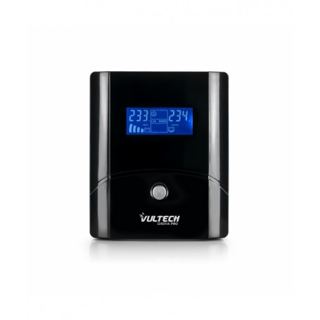 Vultech UPS1050VA-PRO gruppo di continuità (UPS) A linea interattiva 1 kVA 560 W 2 presa(e) AC (UPS1050VA-PRO)