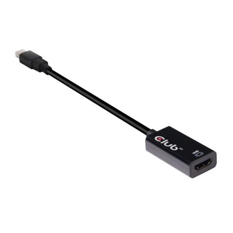 CLUB3D Mini DisplayPort 1.4 to HDMI 2.0b HDR Active Adapter (CAC-1180)