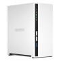 QNAP NAS TOWER 2BAY ARM 4CORE 2.0GHz 2xSATA 6GB/S 3.5"/2.5" 2GB RAM ON-BOARD 1xGBE  1xUSB3.2 GEN1 AN (TS-233)